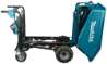 Afbeeldingen van Makita accu kruiwagen DCU603Z - 2x18V LXT - met bak zonder accu en lader in krat
