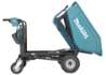 Afbeeldingen van Makita  dumper DCU602Z - 2x18V - zonder accu's en lader met kiepbak