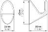 Afbeeldingen van Siro Meubelknop metaal - L 40mm/H 30mm/B 24mm - chroom mat 
