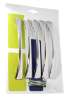 Afbeeldingen van Siro Meubelgreep metaal - boorafstand 128mm/L 184mm/H 24mm/B 22mm chroom glanzend 