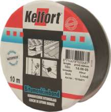 Afbeeldingen van Kelfort Bitumenkimband - 150mm x 10 meter - loodkleur 