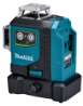 Afbeeldingen van Makita Zelfnivellerende kruislijnlaser SK700GD - groene laser 12V-Max - Zonder accu's en oplader in doos