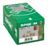 Afbeeldingen van Spax-M 4.5x50 T20 spaanplaatschroef - platkop - elektrolytisch verzinkt Op=Op