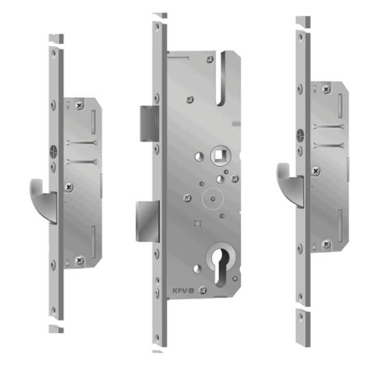 Afbeeldingen van KFV Meerpuntsluiting as4540 - Doorn45 vlak16 pc92 - lengte 2170mm zwenk