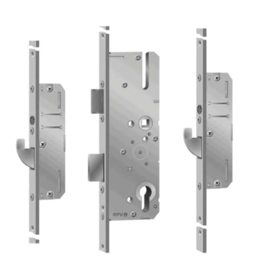 Afbeeldingen van Kfv meerpuntsluiting as4540xl - Doorn45 vlak16 pc92 lengte 2170mm - zwenkhaken