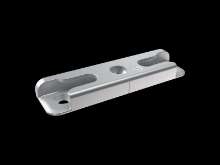 Afbeeldingen van Siegenia -TRSK1180- sluitplaat a1362 20/9mm links/rechts