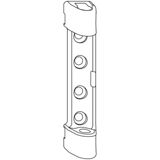 Afbeeldingen van Siegenia-TBSL6150- schaarlager kf D6x8 verzinkt