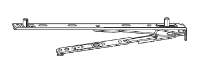 Afbeeldingen van Roto nt r schaar 250 rechts 360-800 18mm 263245