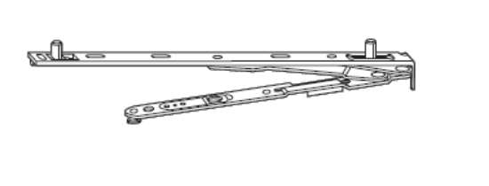 Afbeeldingen van Roto nt r schaar 250 rechts 360-800 18mm 263245