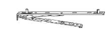 Afbeeldingen van Roto nt r tf schaar 250-20 links 360-800 324662