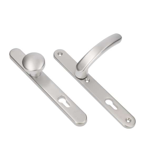 Afbeeldingen van Ami Veiligheidsmalschild 257/32/2 Rotaveer Knop 169/50 / Deurkruk 378 Blind - deurdikte 53/57mm - F1 