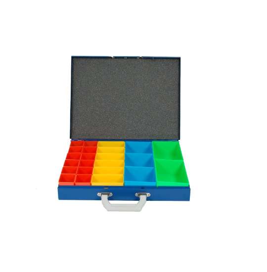 Afbeeldingen van Assortimentskoffer 440x330x66 + 23 bakjes