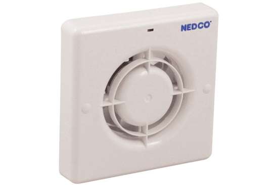 Afbeeldingen van Badkamer-/ toiletventilator  CR 100 t wit
