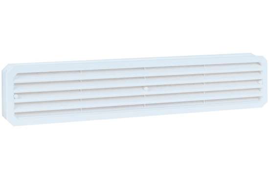 Afbeeldingen van Kunststof deurventilatierooster 451,5x91,7mm