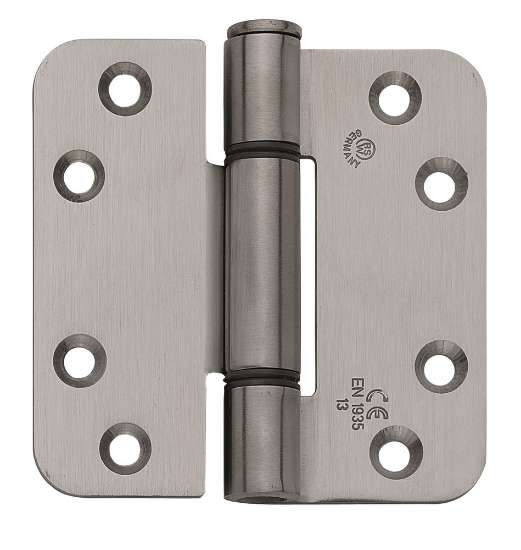 Afbeeldingen van Bsw Glijlagerscharnier RD 818 STD - 89x89 3mm afgerond - RVS 