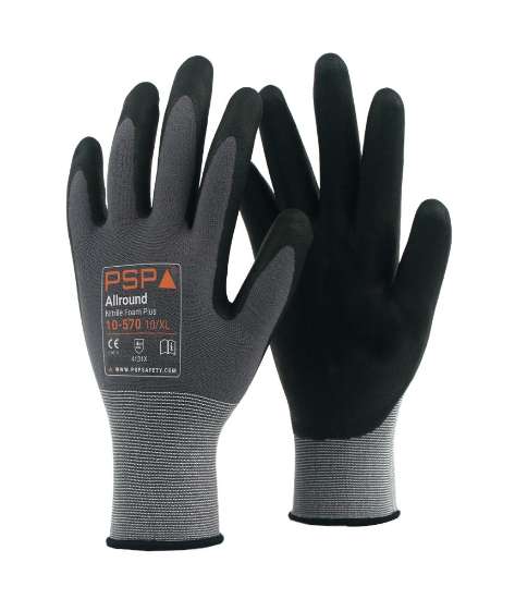Afbeeldingen van PSP 10-570 handschoen nitril foam plus mt.06