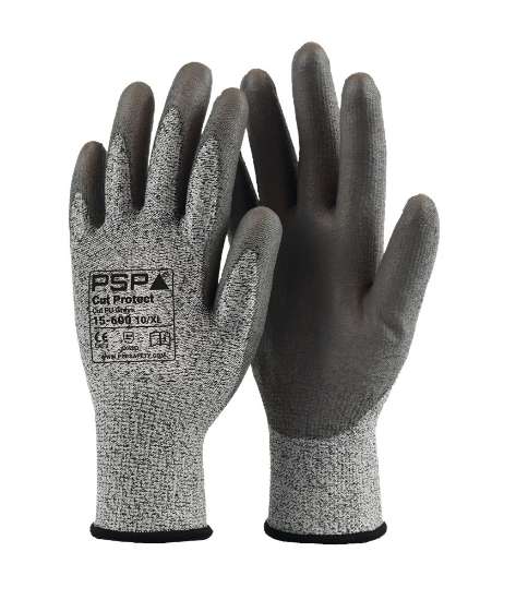 Afbeeldingen van PSP 15-600 handschoen PU protect cut D mt.12