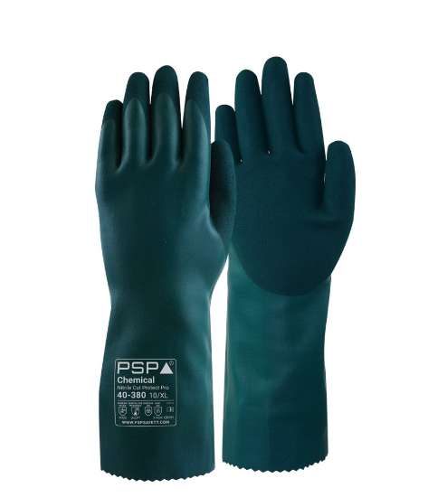 Afbeeldingen van PSP 40-380 handschoen nitril cut D mt.10