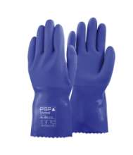 Afbeeldingen van PSP 40-400 handschoen PVC blauw mt.09