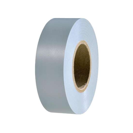 Afbeeldingen van Pvc isolatietape 19mmx20mtr  grijs