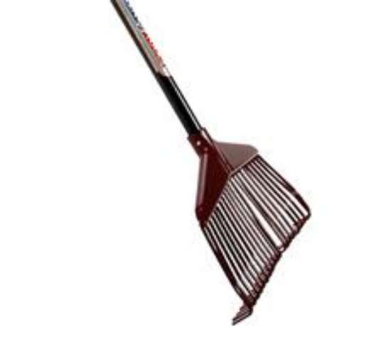 Afbeeldingen van Bladhark nylon met steel