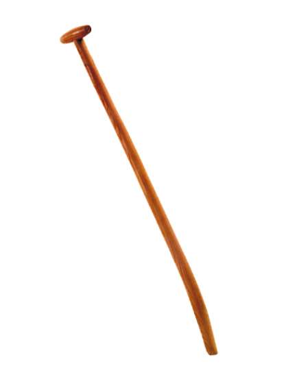 Afbeeldingen van Batssteel 110cm essenhout met T-greep    S110