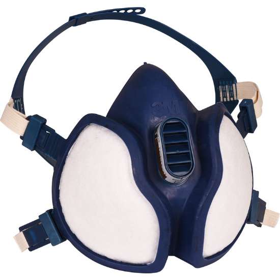 Afbeeldingen van 3M gas- en dampmasker A1P2D halfgelaat 4251