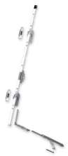 Afbeeldingen van Fuhr espagnolet multifix - 1300mm Doorn 40 - krukhoogte 330mm 