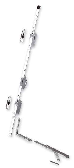 Afbeeldingen van Fuhr espagnolet multifix - 1300mm Doorn 40 - krukhoogte 330mm 
