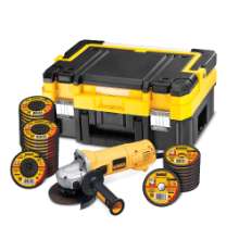 Afbeeldingen van DeWalt haakse slijperset DWE492SDT-QS - Ø125/230mm - inclusief Ø125 en 230mm zaagblad