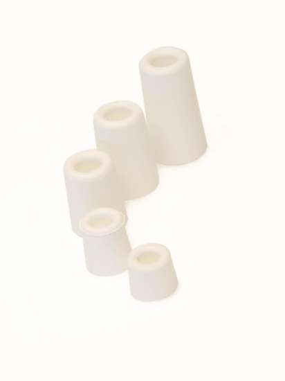 Afbeeldingen van Closetbuffer pvc d=21mm x h=11mm transparant