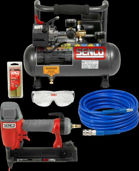 Afbeeldingen van Senco compressorset (PC1010 + SLS18mg + 3m