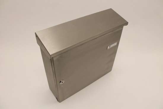 Afbeeldingen van May brievenbus JU-03-320   375x320x110mm NIRO