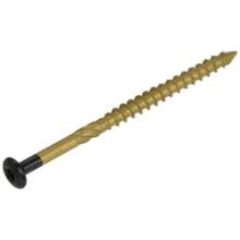 Afbeeldingen van Dynaplus gevelschroef - Ø4.5x80/42mm T15 - zwart cilinderkop ar coating