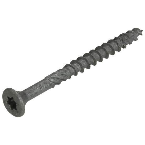 Afbeeldingen van Dynaplus universeelschroef - Ø6.0x100/60mm T30 - platkop ar coating 