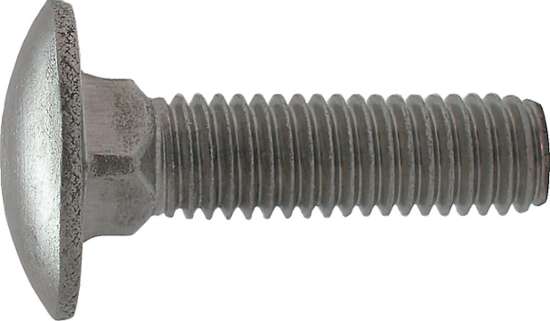 Afbeeldingen van Slotbout Z.Moer Rvs M10X80mm   Din603 A2