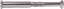 Afbeeldingen van Patentbout Stl/Nikk.M4X38mm    M.Huls Mn