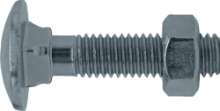 Afbeeldingen van Slotbout +Moer Elvz M5X20mm    Din603/55