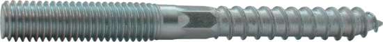 Afbeeldingen van Stokeind M.Sl.Vlak  M8X150mm   Art.69 El