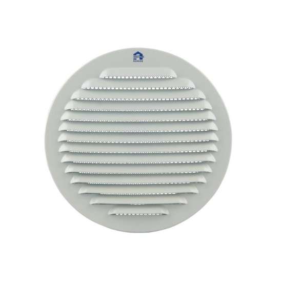 Afbeeldingen van Renson schoepenrooster 435R DM145 Ral 9010