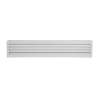 Afbeeldingen van Renson deurrooster pvc 761 450x90 wit