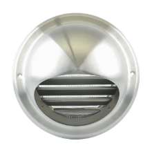 Afbeeldingen van Renson bolrooster 638 INOX DM100