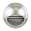 Afbeeldingen van Renson bolrooster 638 INOX DM100