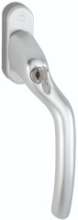 Afbeeldingen van Hoppe raamkruk afsluitbaar links 0710vks/u76z - F1 - 7x35 