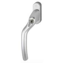 Afbeeldingen van Hoppe raamkruk afsluitbaar links 0710vks/u76z - F1 - 7x45 