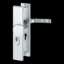 Afbeeldingen van Hoppe veiligheidsgarnituur 61G/2236ZA/2214RF/113 - pc92 deurdikte 63-68 - F1 aluminium