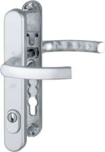 Afbeeldingen van Hoppe Veiligheids smaldeurbeslag Liege 1540/3359ZA/3357N - Deurdikte 70mm - PC92 - F1 