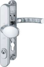 Afbeeldingen van Hoppe Veiligheids smaldeurbeslag Liege 76G/3359ZA/3357N/1540 - Deurdikte 70mm PC92 - F1