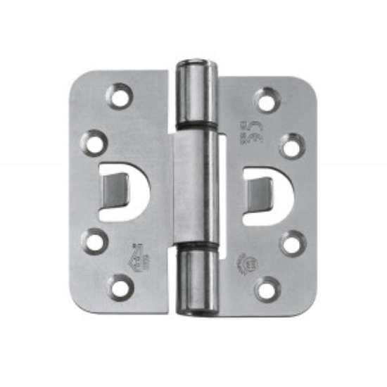 Afbeeldingen van BSW Veiligheids glijlagerscharnier P818 - 89x80 Afgerond - gegalvaniseerd 