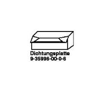 Afbeeldingen van Gu dichtingsblok met lip  9-35996-00-0-6